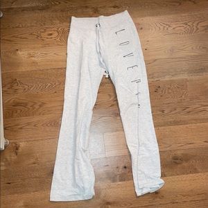 Light Grey PINK Sweatpants